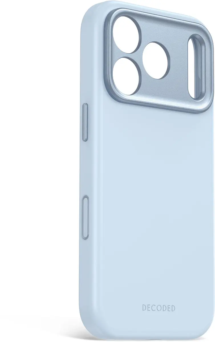 Decoded Siliconen Hoesje iPhone 18 Pro - Licht Blauw