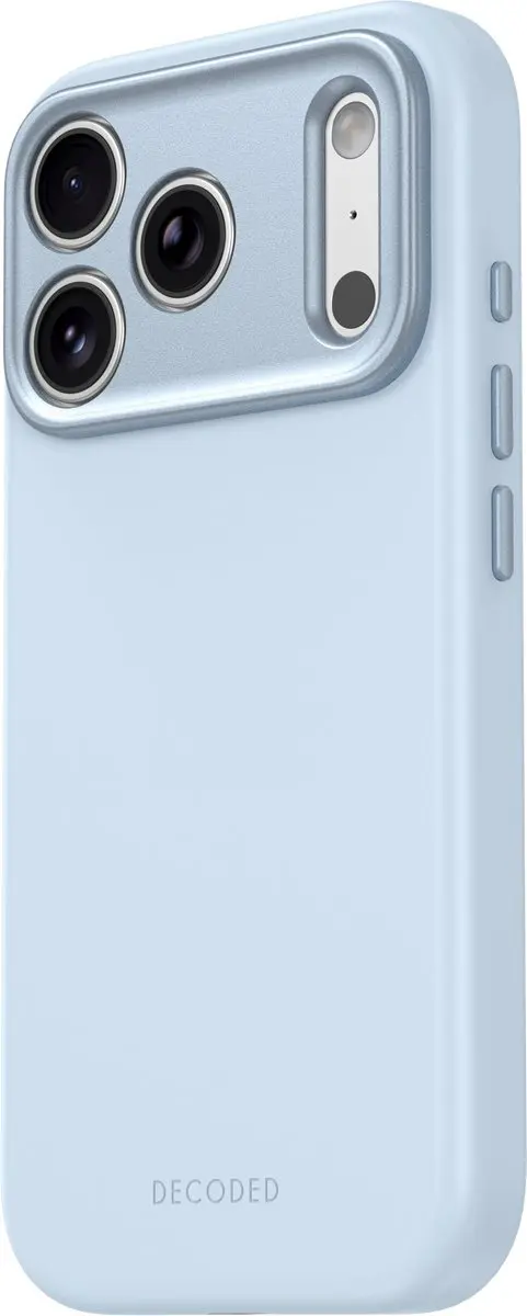 Decoded Siliconen Hoesje iPhone 18 Pro Max - Licht Blauw