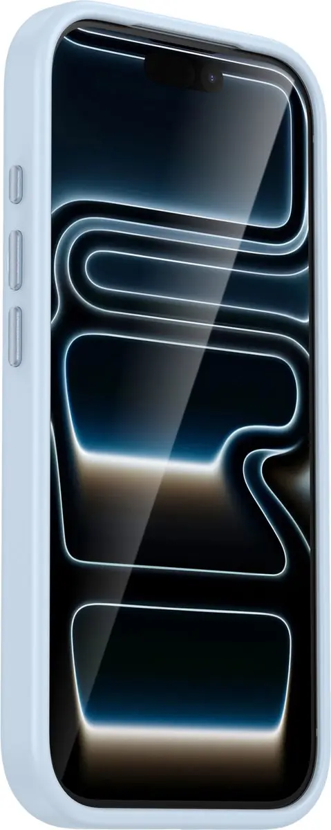 Decoded Siliconen Hoesje iPhone 18 Pro Max - Licht Blauw