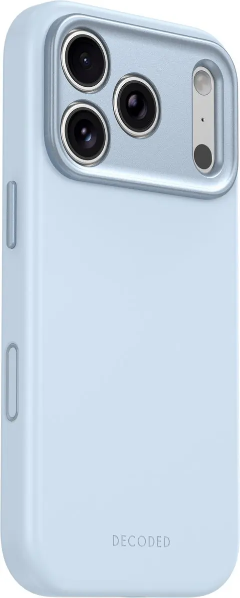 Decoded Siliconen Hoesje iPhone 18 Pro Max - Licht Blauw