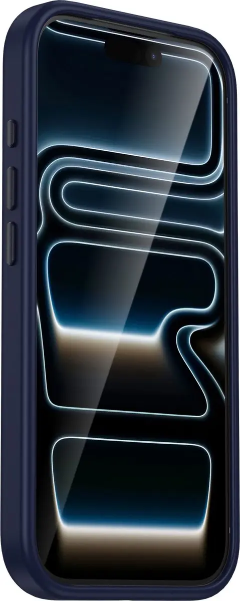 Decoded Siliconen Hoesje iPhone 18 Pro Max - Donkerblauw