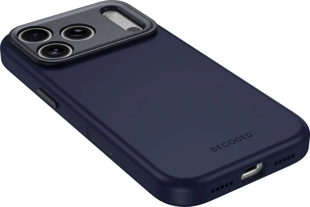 Decoded Siliconen Hoesje iPhone 18 Pro Max - Donkerblauw