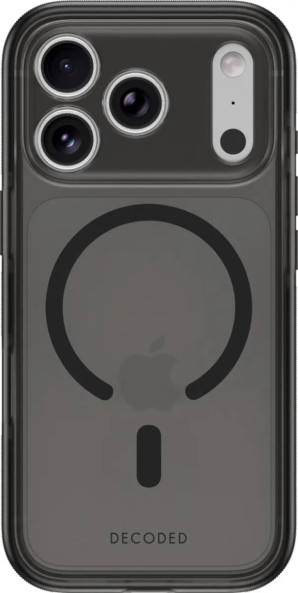 DECODED Transparant Clear Hoesje voor iPhone 18 Pro Max, 100% Gerecycled Materia