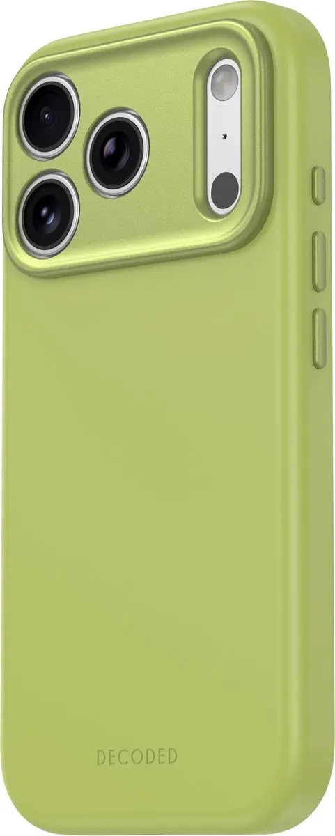 DECODED Siliconen Hoesje voor iPhone 18 Pro Max, Premium Soft-Touch, Antibacteri