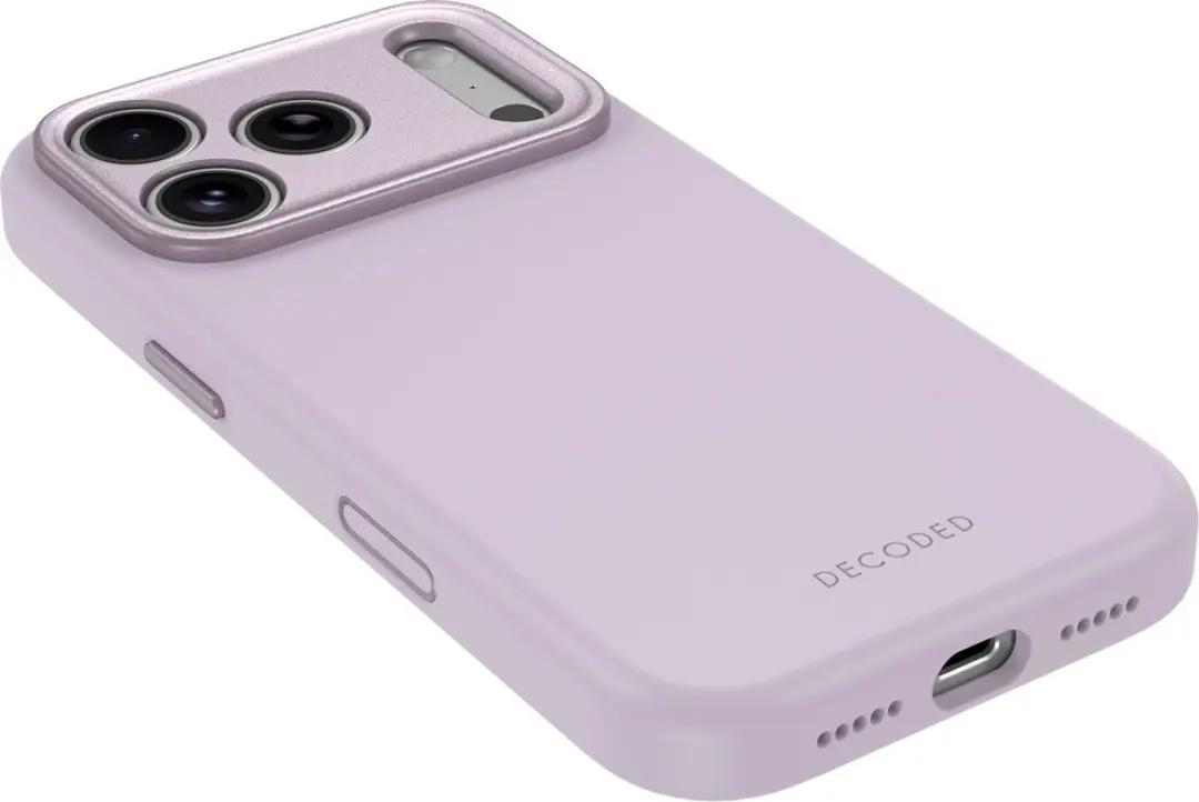 Decoded Siliconen Hoesje iPhone 18 Pro Max - Licht Paars
