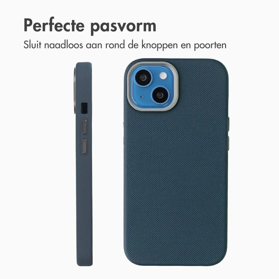 Accezz Hoesje iPhone 14/13 - Donkerblauw - MagSafe