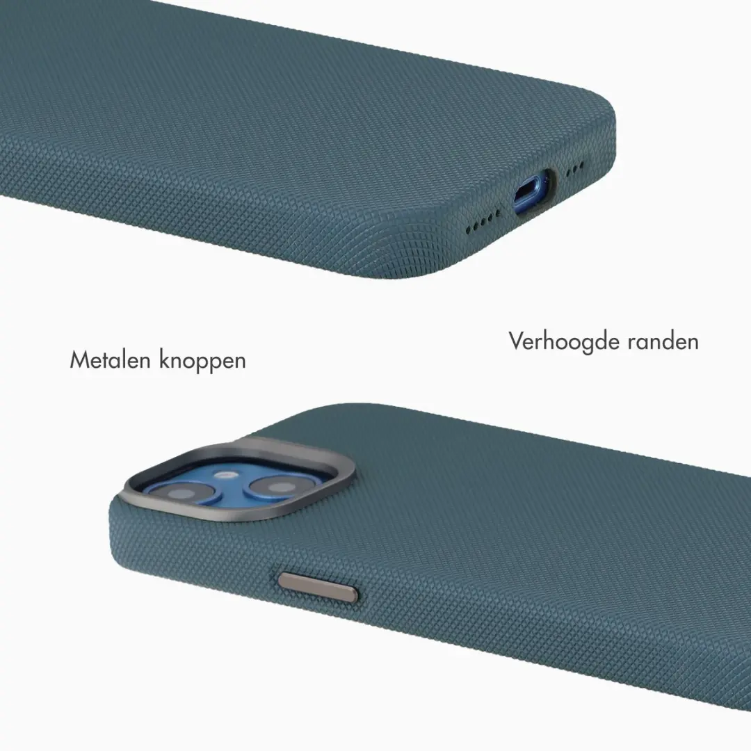 Accezz Hoesje iPhone 14/13 - Donkerblauw - MagSafe