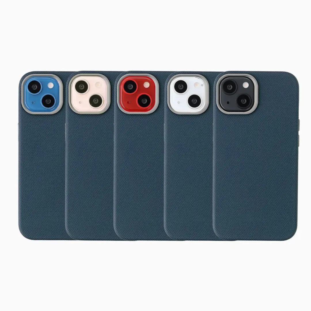 Accezz Hoesje iPhone 14/13 - Donkerblauw - MagSafe