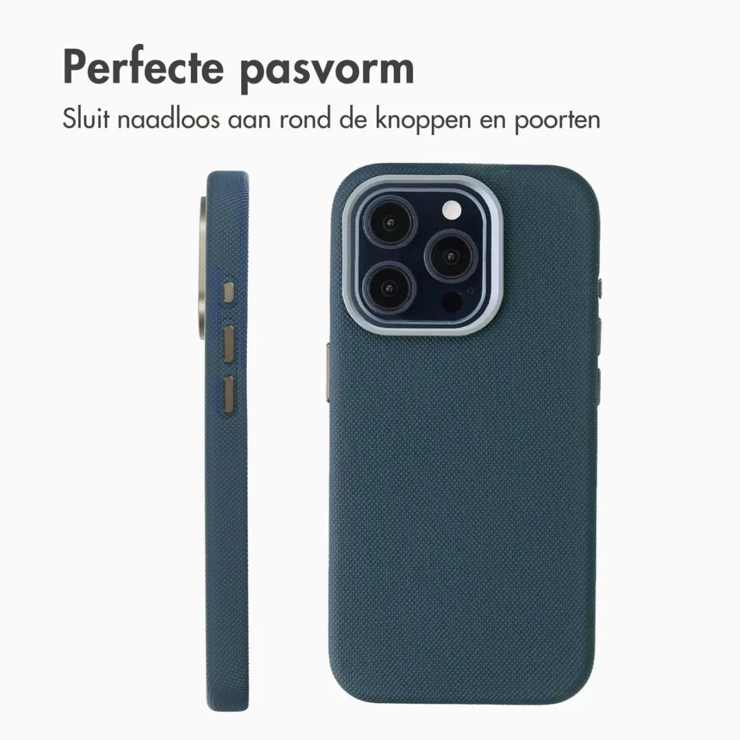 Accezz Hoesje iPhone 15 Pro - Donkerblauw - MagSafe