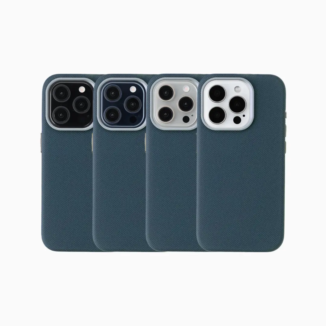 Accezz Hoesje iPhone 15 Pro - Donkerblauw - MagSafe