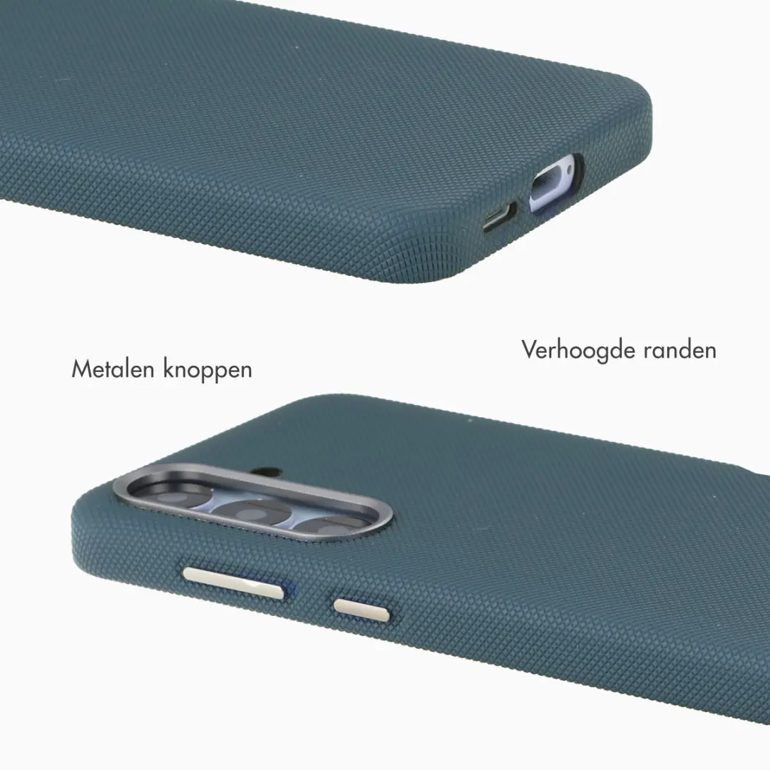 Accezz Hoesje Samsung Galaxy S24/S25 - Donkerblauw