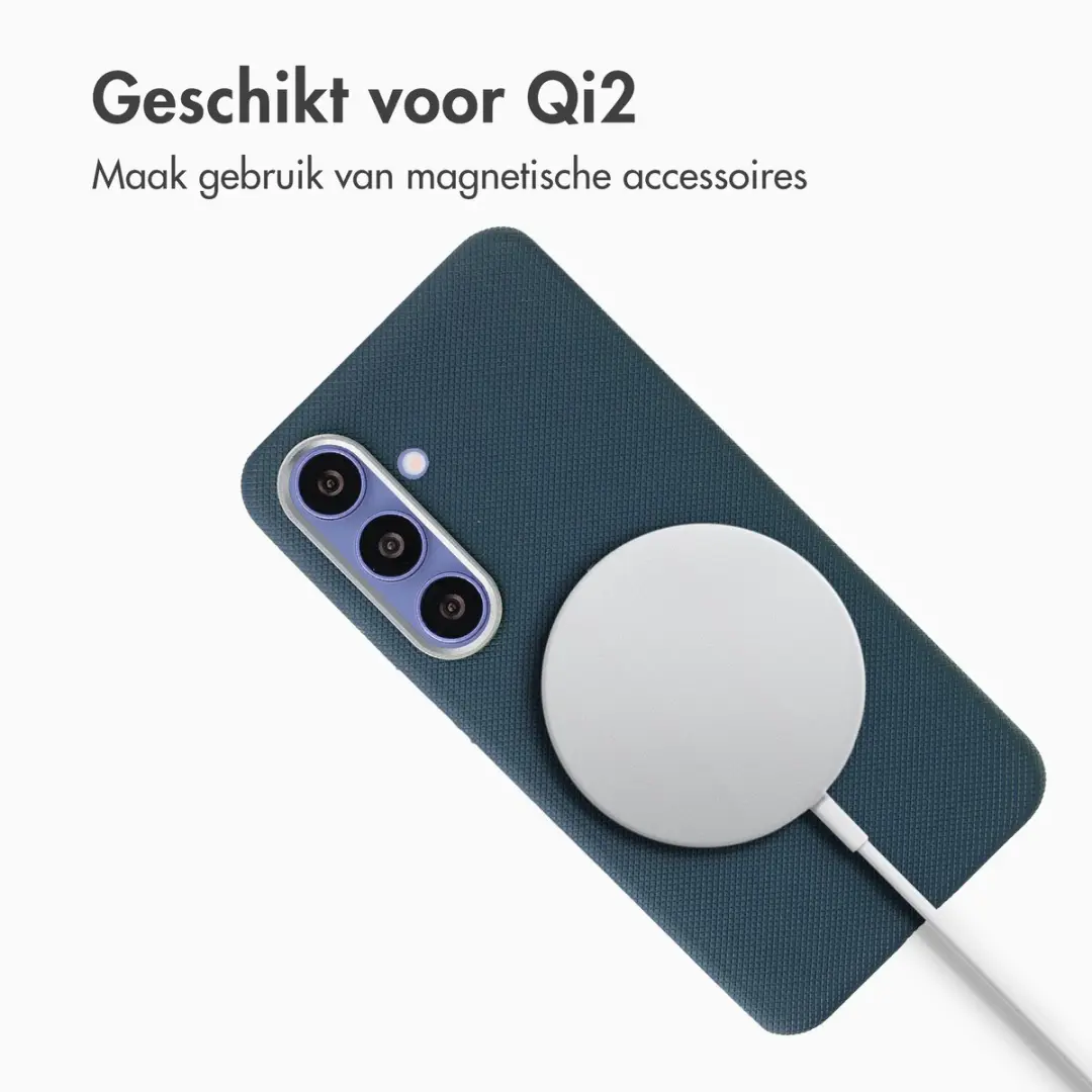 Accezz Hoesje Samsung Galaxy S24/S25 - Donkerblauw