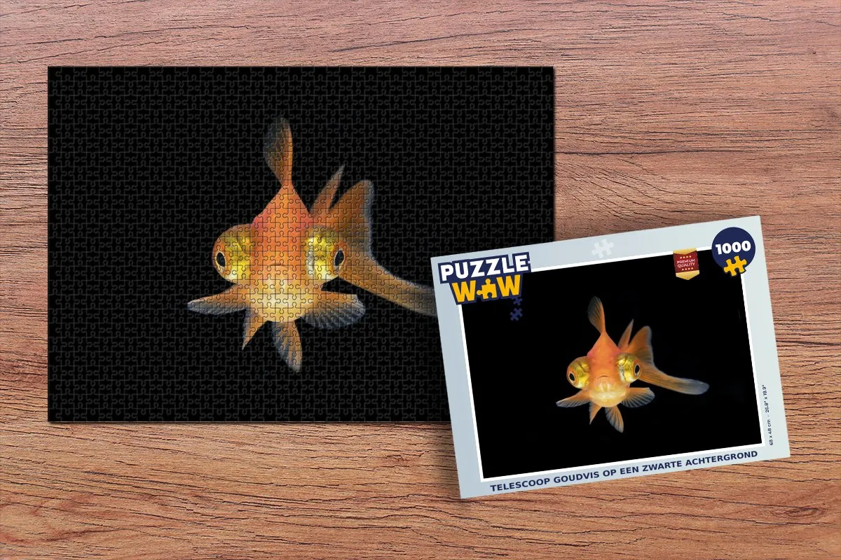 PuzzleWow Zeedieren Legpuzzel 1000 Stuks - Multicolor