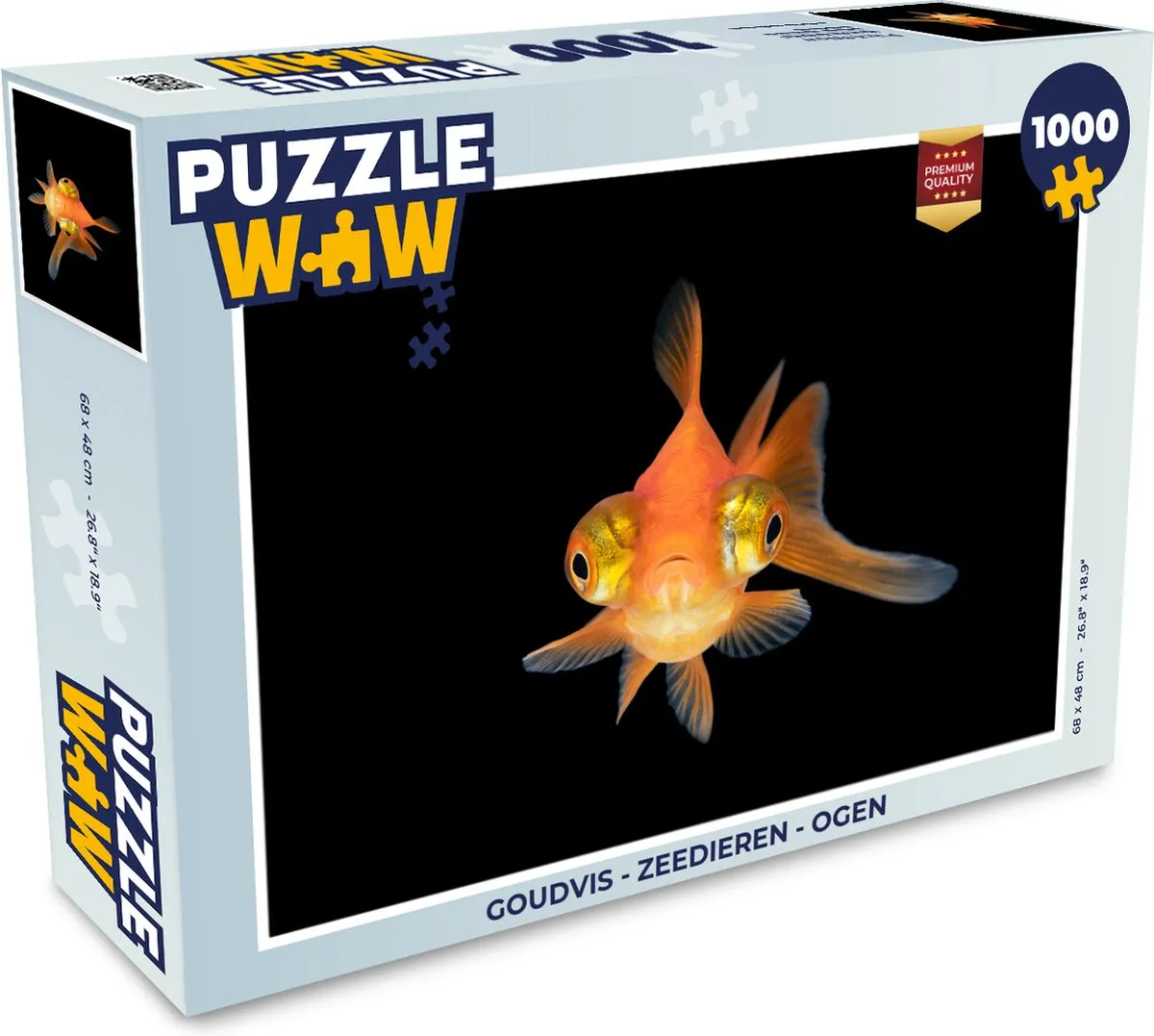 PuzzleWow Zeedieren Legpuzzel 1000 Stuks