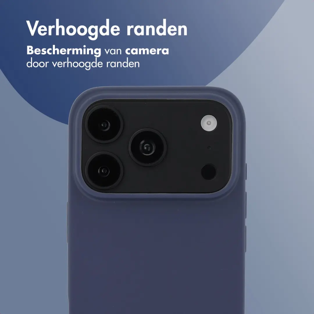 Imoshion Hoesje iPhone 17 Pro - Donkerblauw