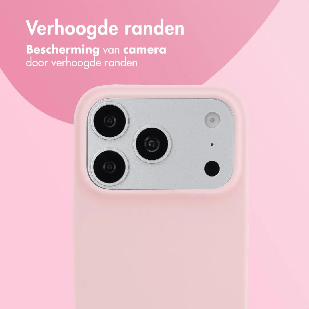 Imoshion Hoesje iPhone 17 Pro - Poederroze
