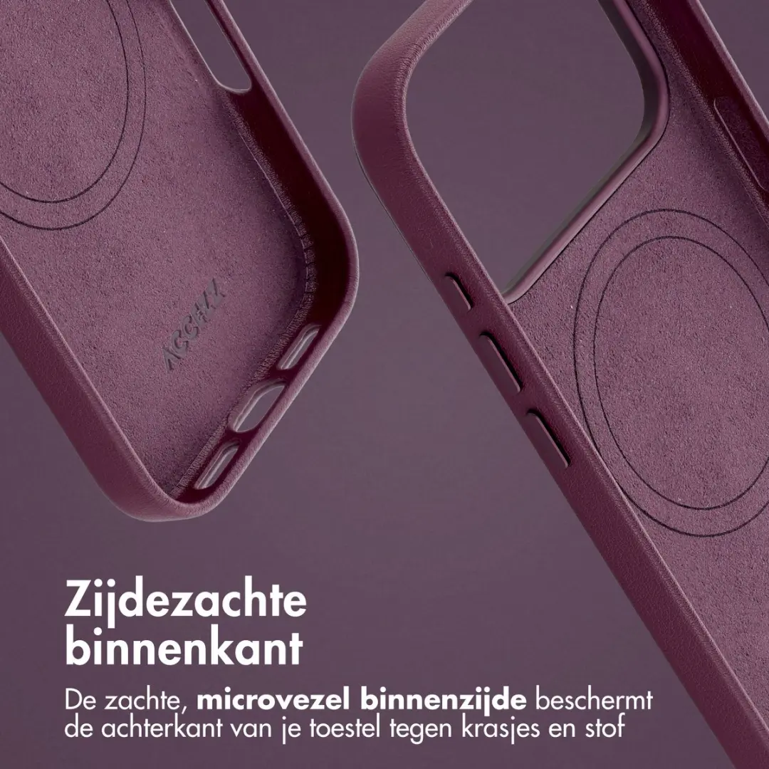 Accezz Hoesje iPhone 17 Pro Max - Heath Purple - MagSafe