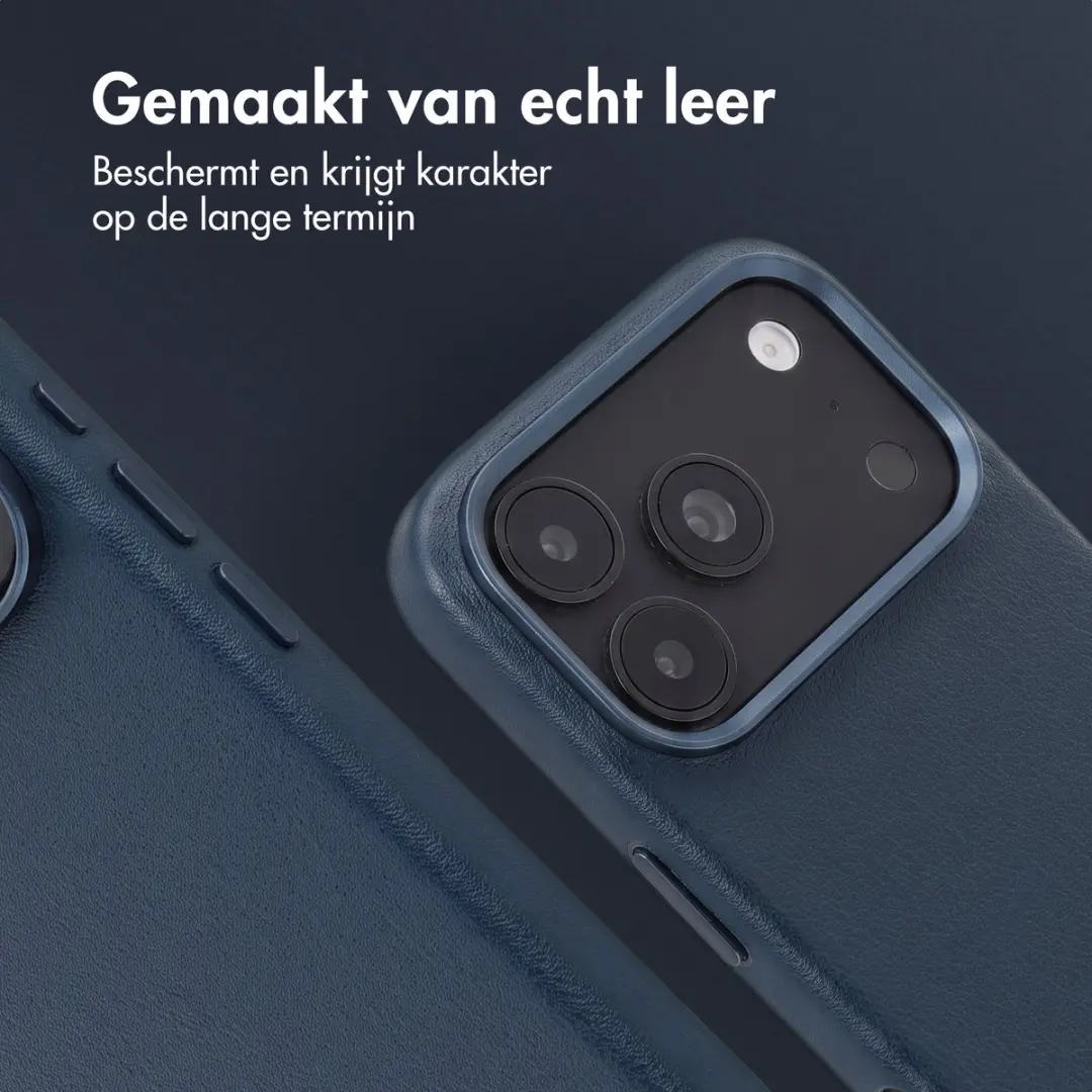 Accezz iPhone 17 Pro Hoesje - MagSafe - Nightfall Blue
