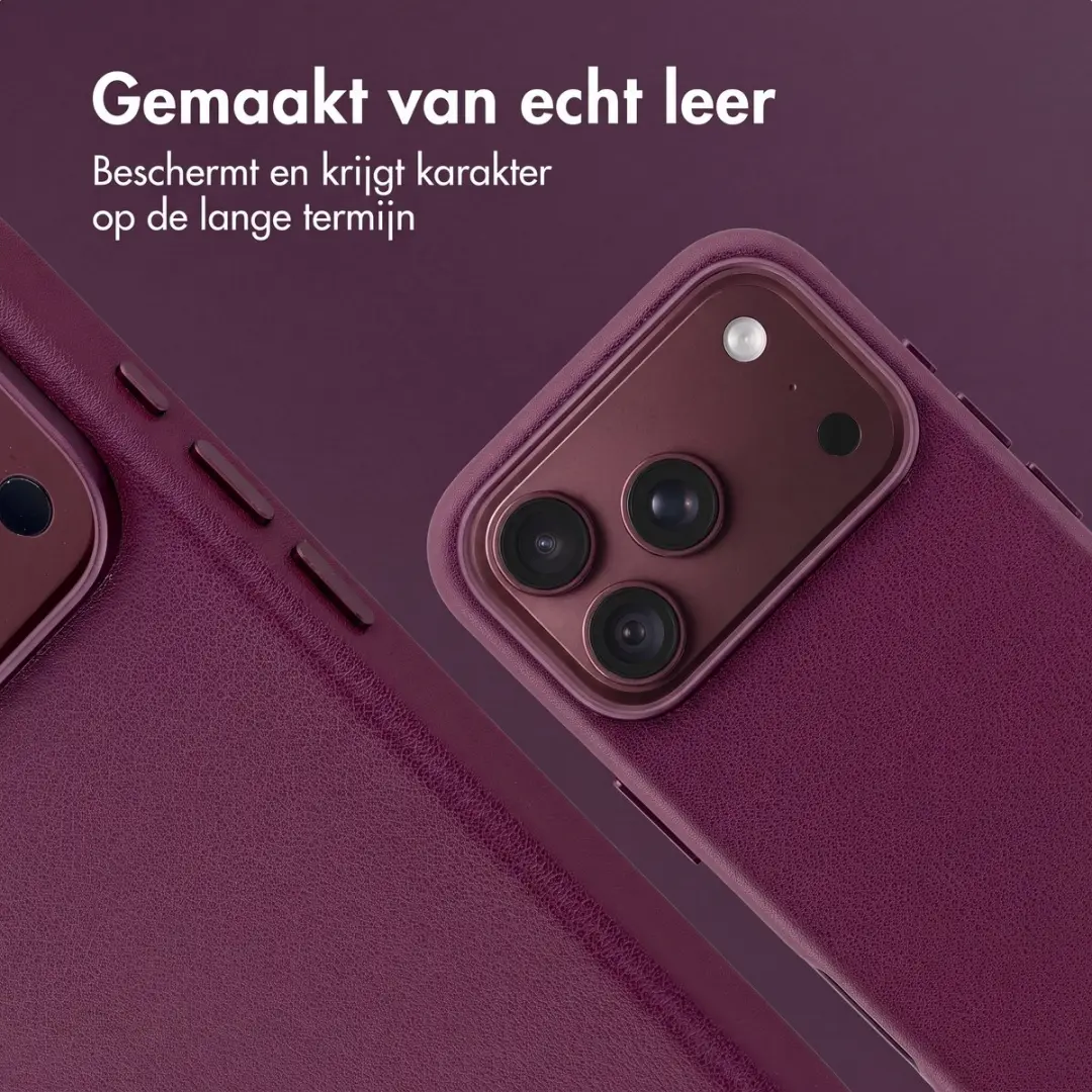 Accezz Hoesje iPhone 17 Pro - Heath Purple - MagSafe