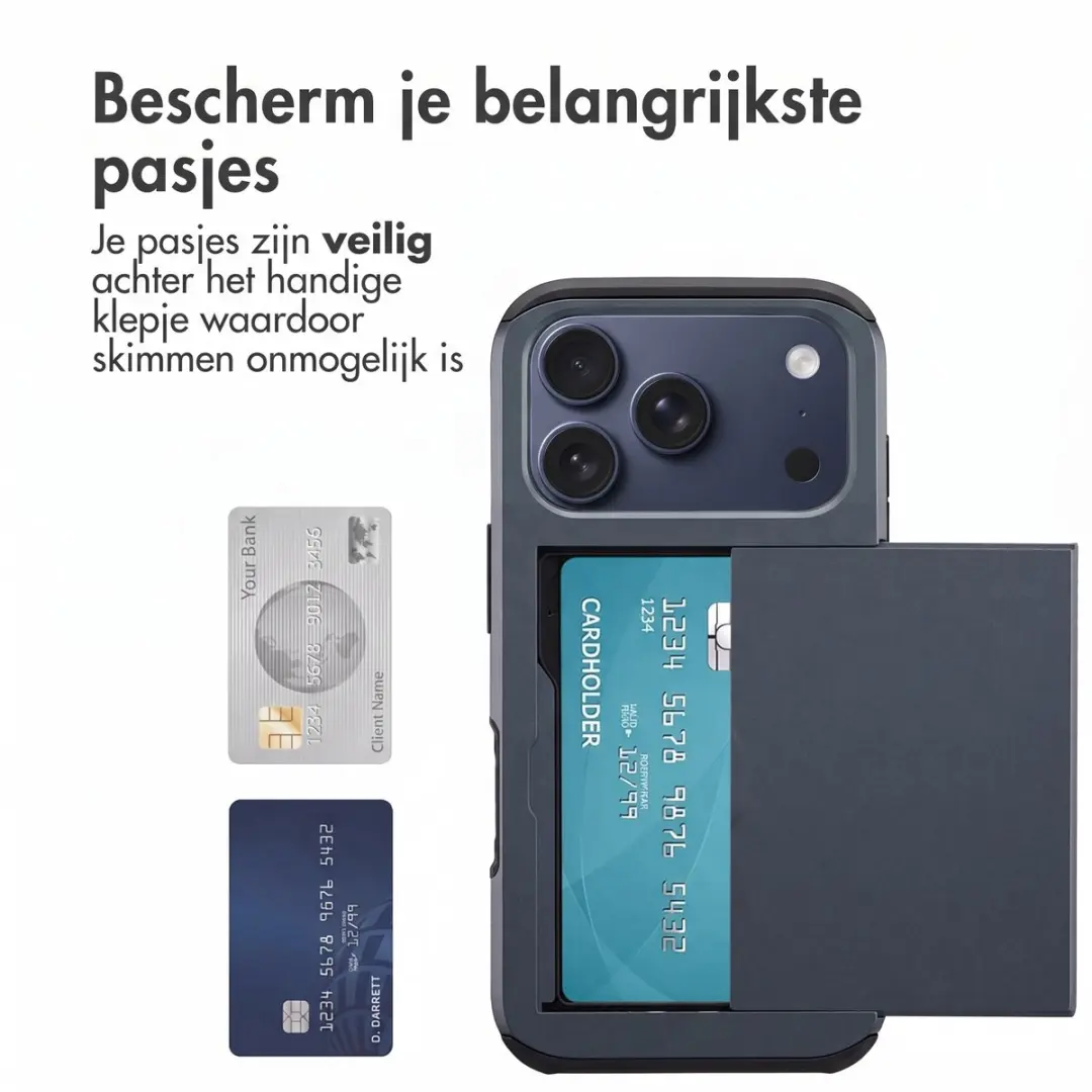 Imoshion Hoesje iPhone 17 Pro Max - Donkerblauw