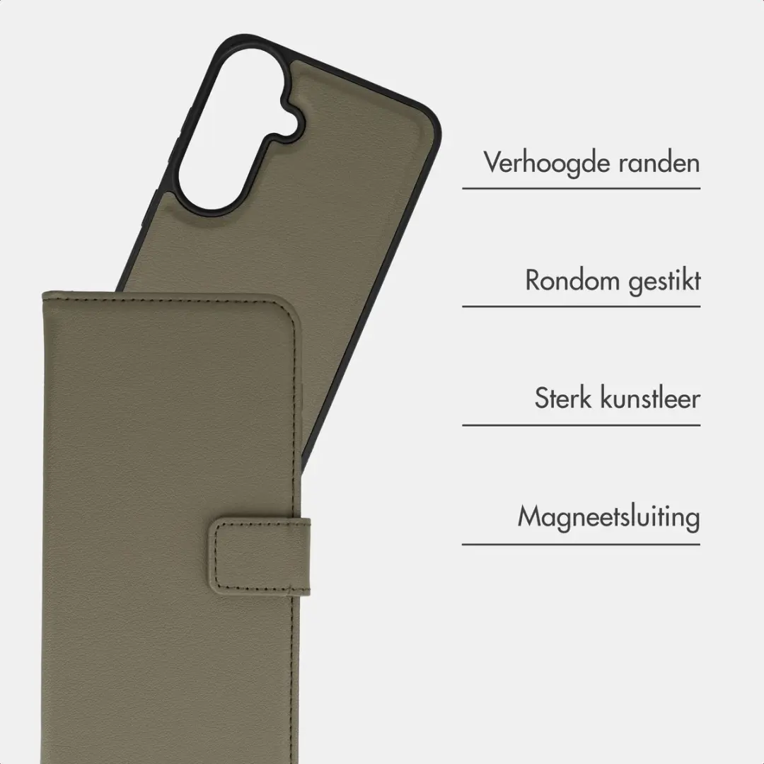Imoshion Bookcase Hoesje Samsung Galaxy S26 FE - Groen