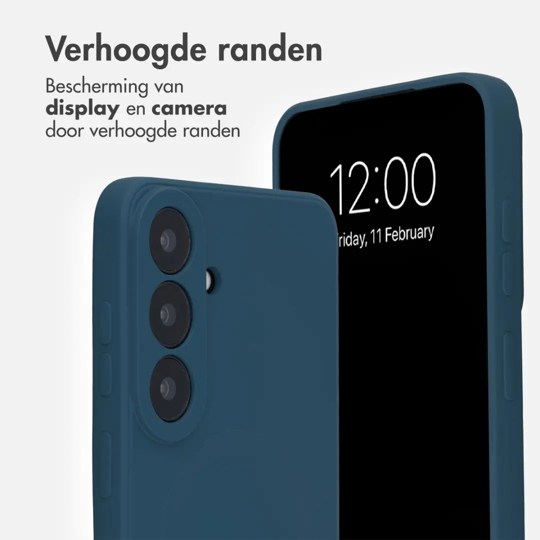 imoshiion Hoesje Samsung Galaxy S26 FE - Donkerblauw - MagSafe
