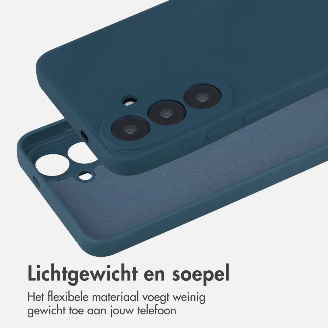imoshiion Hoesje Samsung Galaxy S26 FE - Donkerblauw - MagSafe