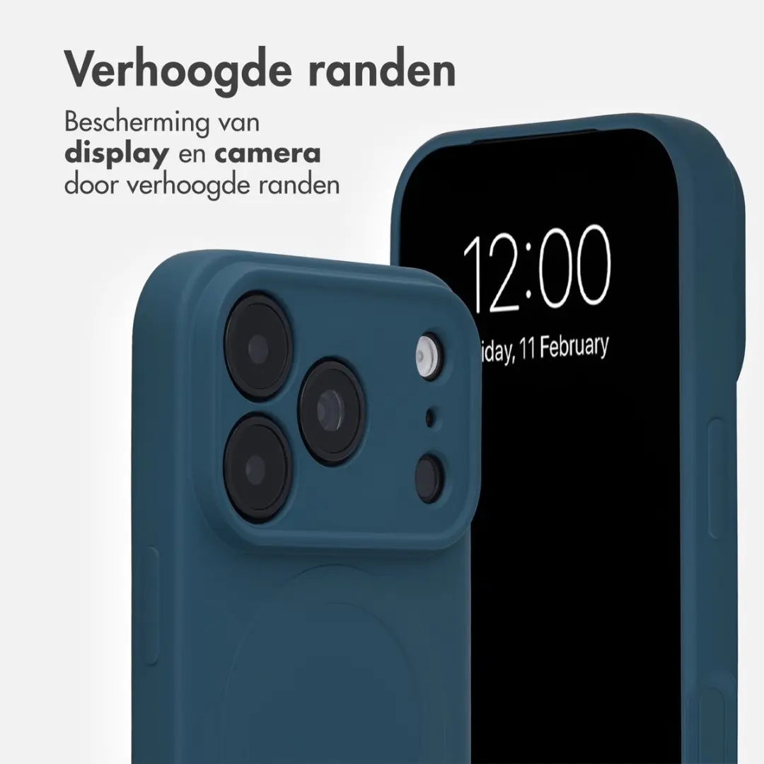 Imoshion Hoesje iPhone 17 Pro - Donkerblauw - MagSafe