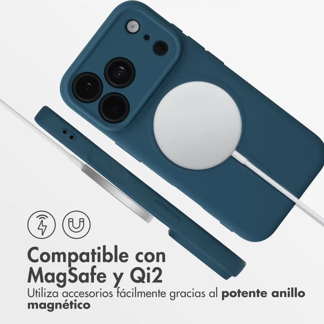 Imoshion Hoesje iPhone 17 Pro - Donkerblauw - MagSafe