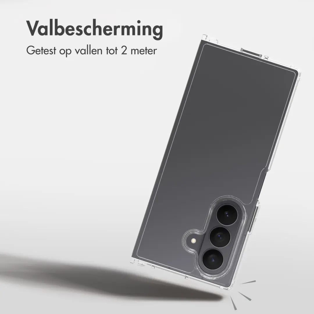 Accezz Xtreme Impact Backcover 2.0 Hoesje - Samsung Galaxy Z Fold8 Ultra - Transparant