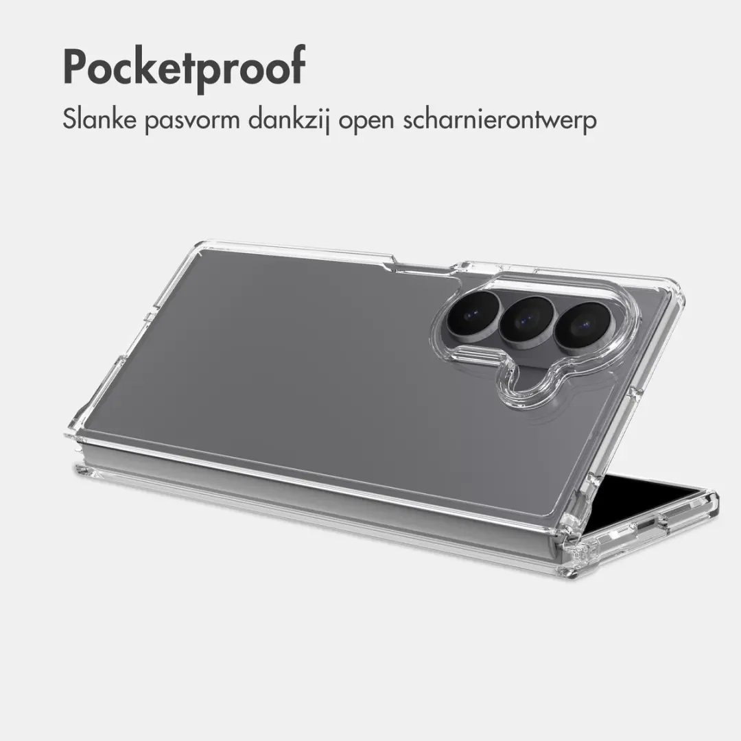 Accezz Xtreme Impact Backcover 2.0 Hoesje - Samsung Galaxy Z Fold8 Ultra - Transparant