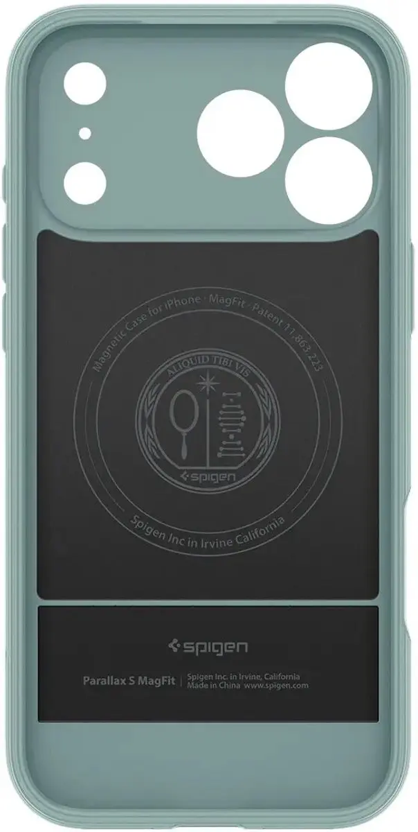 Spigen Parallax MagFit Hoesje iPhone 17 Pro - Groen
