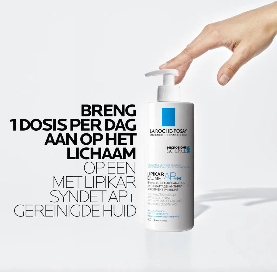 La Roche-Posay Lipikar Baume AP+M Lichaamsbalsem 400ml - afbeelding 6 van 6