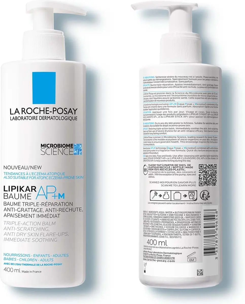 La Roche-Posay Lipikar Baume AP+M Lichaamsbalsem 400ml