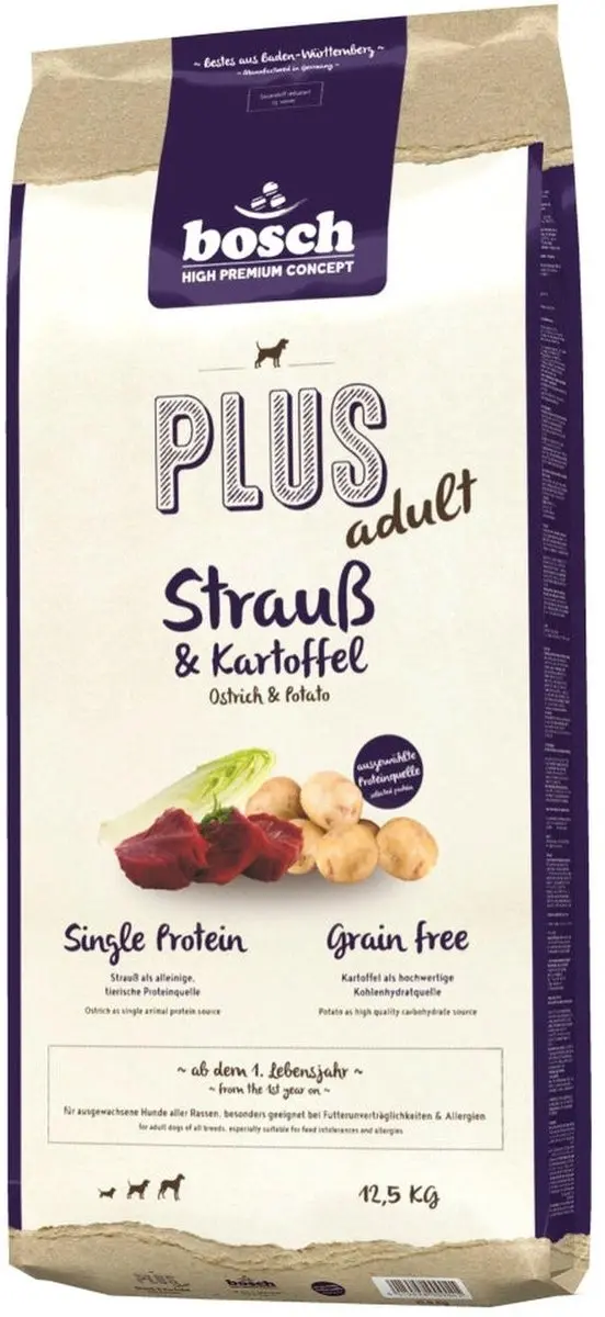 Bosch PLUS Struisvogel & Aardappel