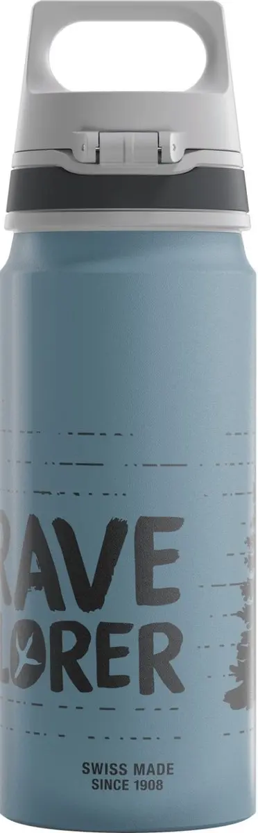 SIGG WMB One Brave Eagle Drinkfles 0.6L - Lichtblauw - afbeelding 3 van 6