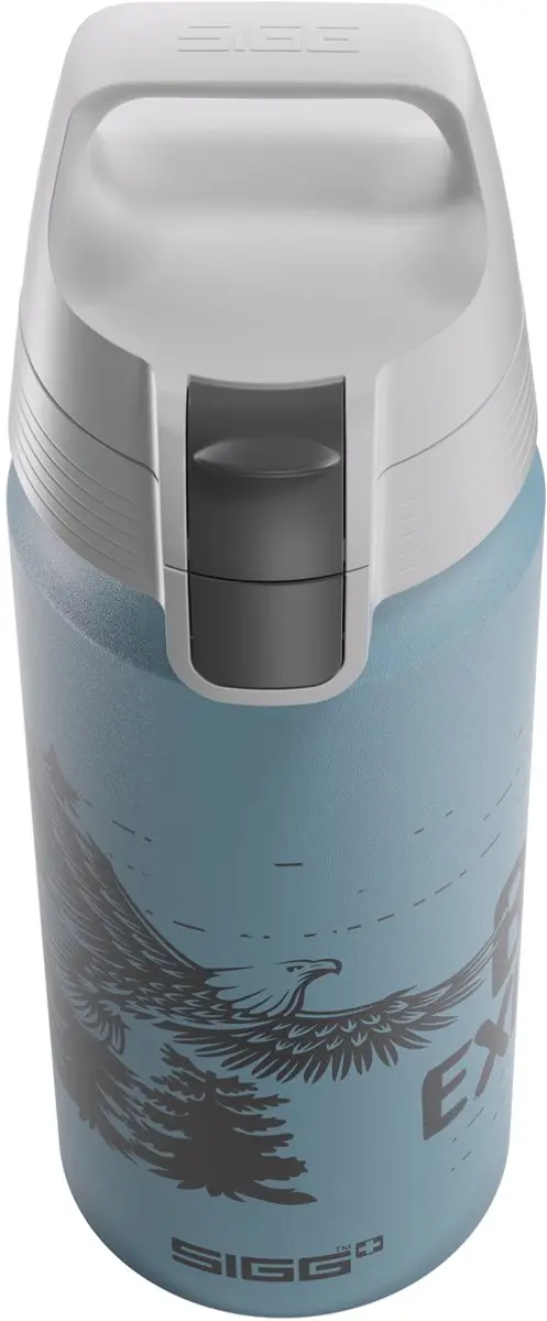 SIGG WMB One Brave Eagle Drinkfles 0.6L - Lichtblauw - afbeelding 6 van 6