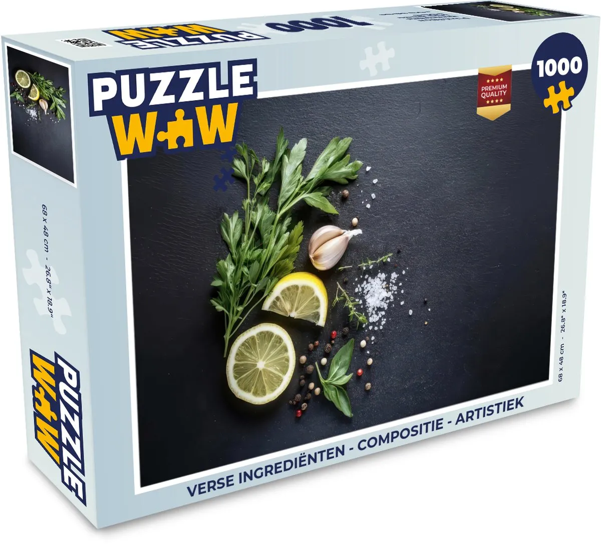 PuzzleWow Legpuzzel 1000 Stuks