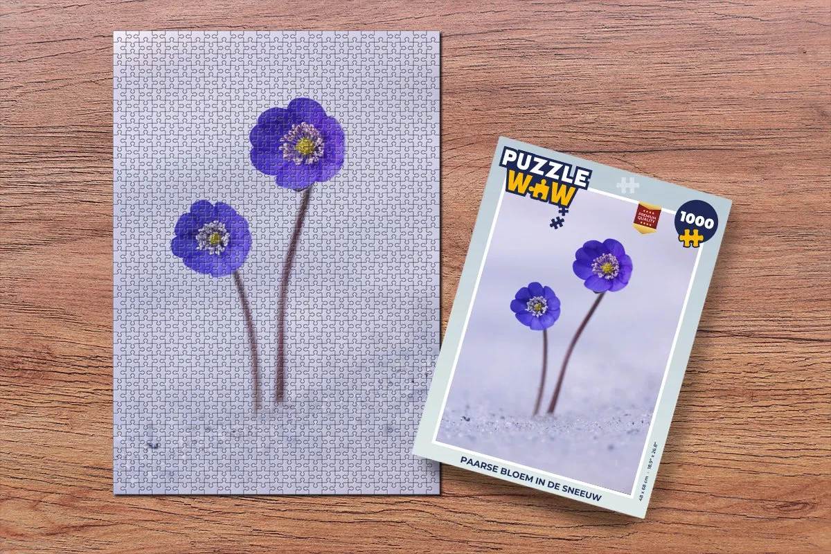 PuzzleWow Bloemen Legpuzzel 1000 Stuks - Multicolor