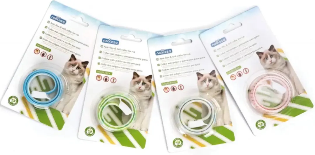 Nobleza Katten Vlooienband 36cm - Natuurlijk - afbeelding 5 van 6