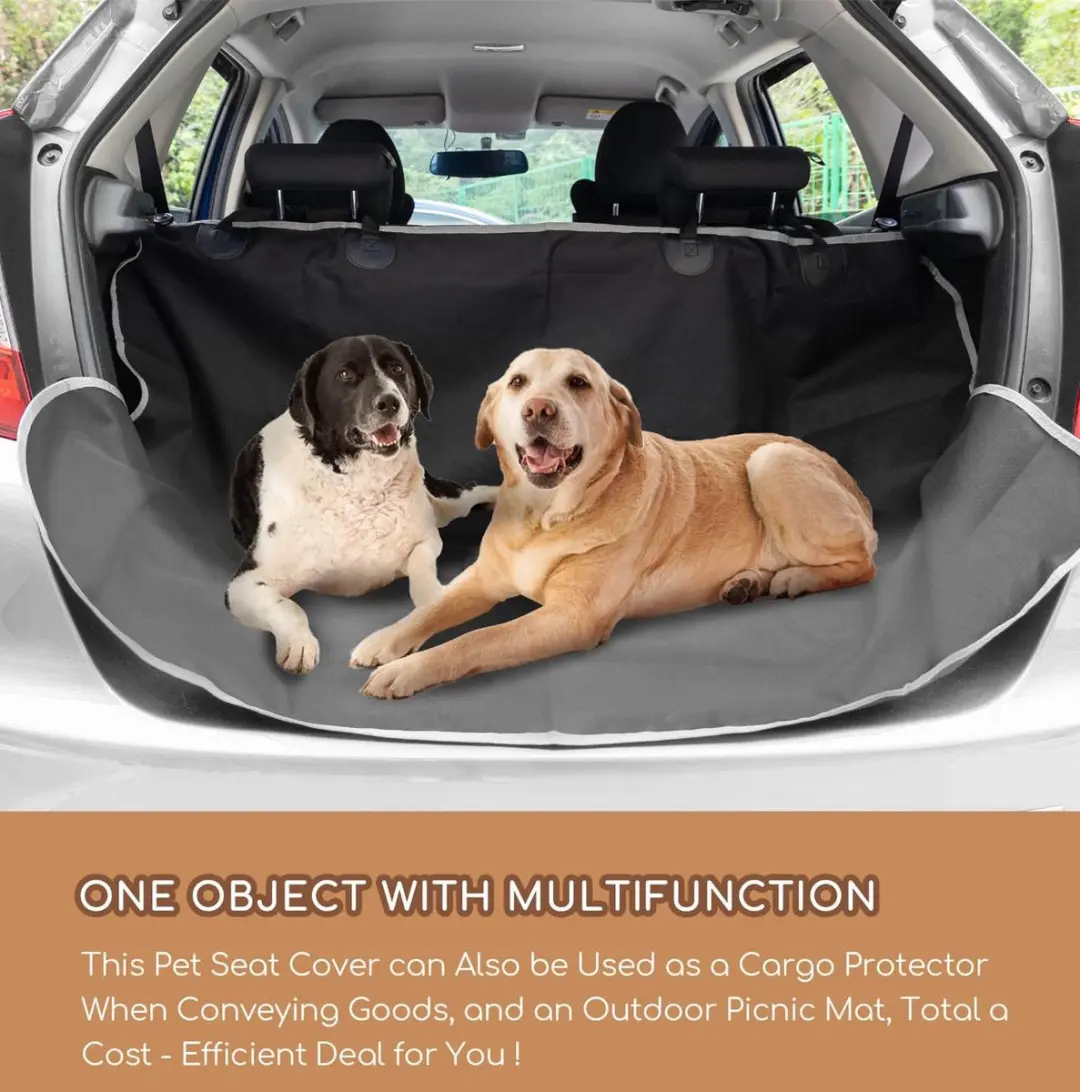 Nobleza Auto Beschermhoes Hond 140x110cm - Zwart