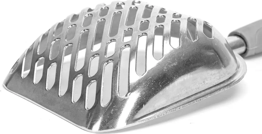 Nobleza Kattenbakschep Aluminium - Zilver/Grijs