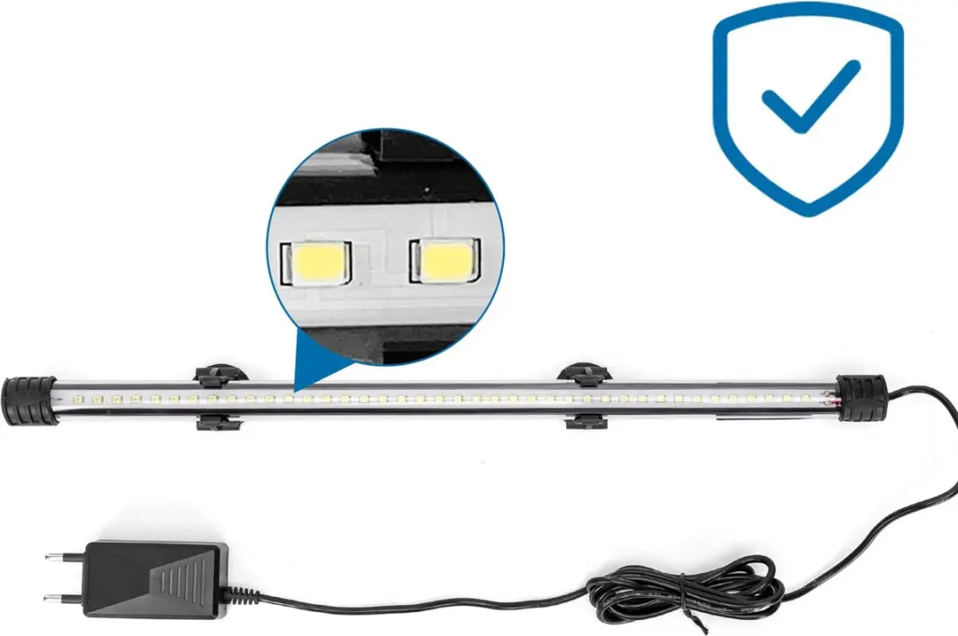 Nobleza LED Aquariumverlichting 40cm - 2W Wit - afbeelding 6 van 6
