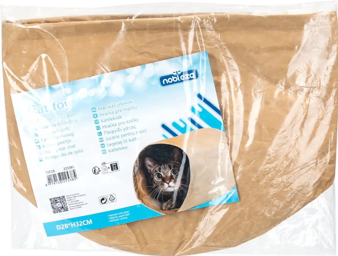 Nobleza Kattenspeelgoed Speelzak Tunnel - Ø28cm
