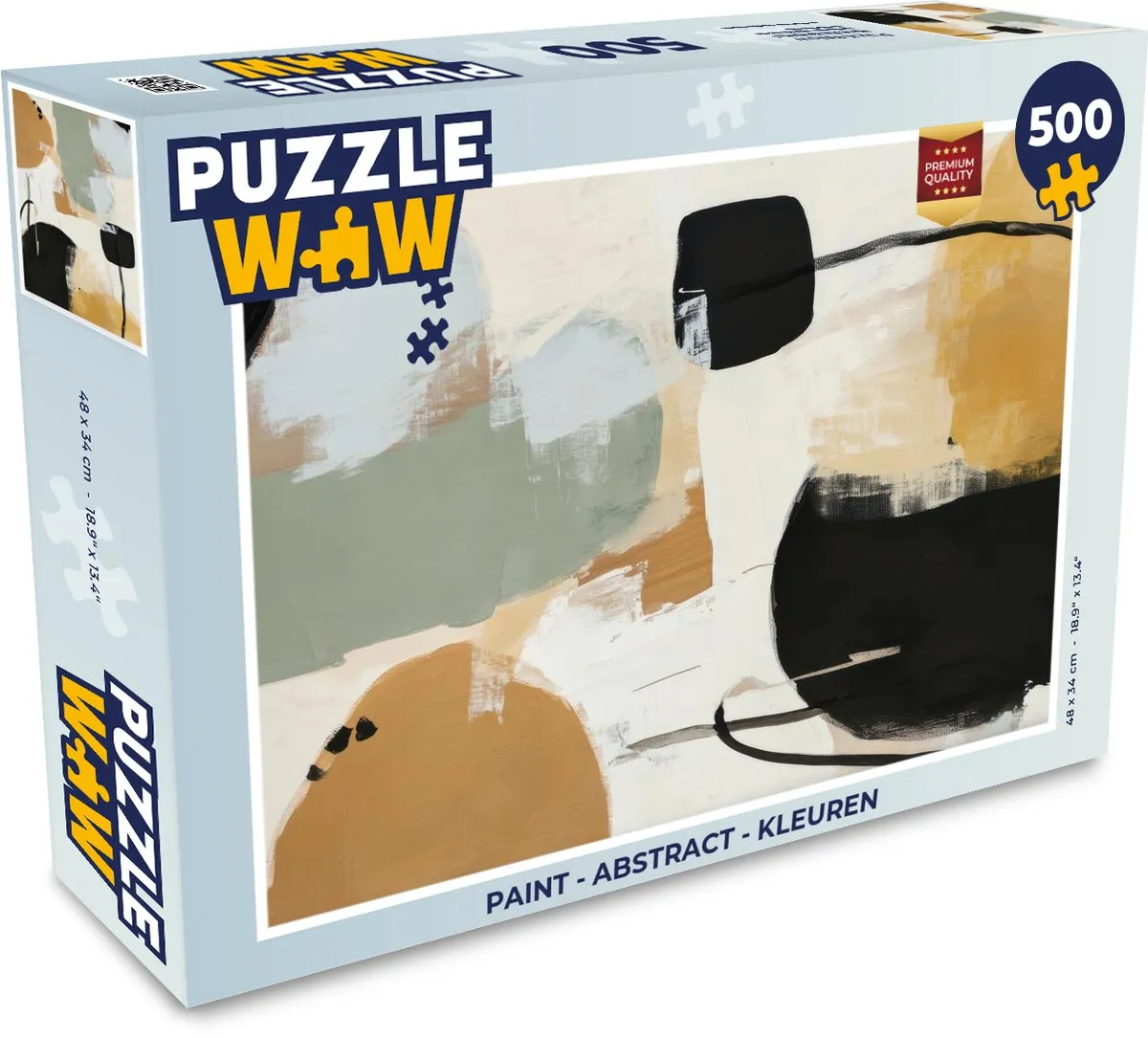 PuzzleWow Abstract Legpuzzel 500 Stuks