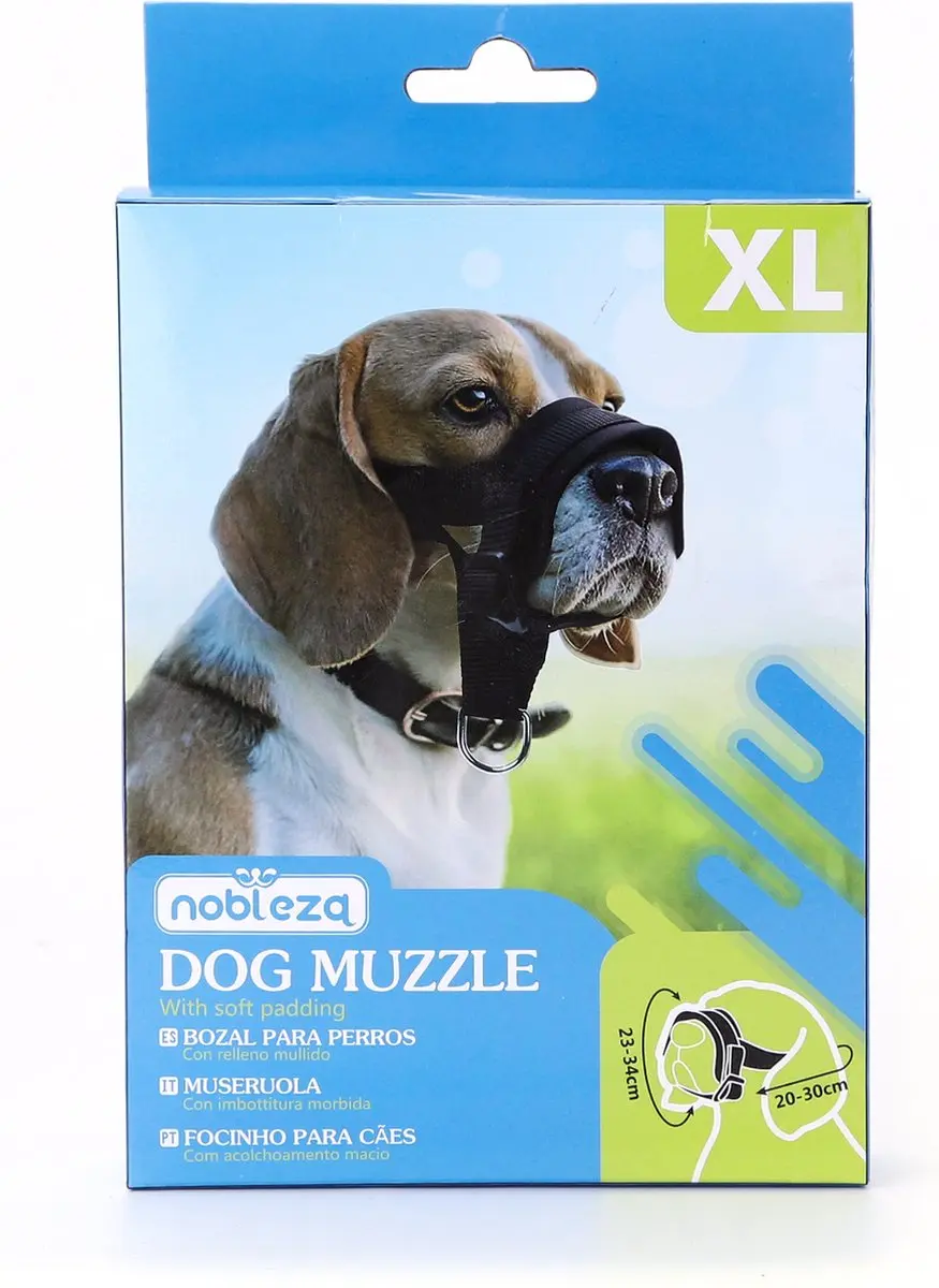 Nobleza Gentle Leader Anti-Trek Muilband XL