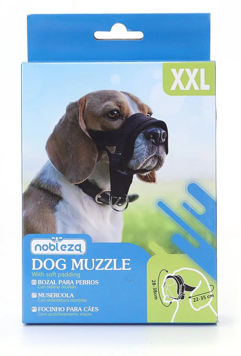 Nobleza Gentle Leader XXL Halster - Zwart