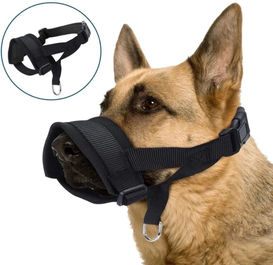 Nobleza Gentle Leader XXL Halster - Zwart - afbeelding 6 van 6