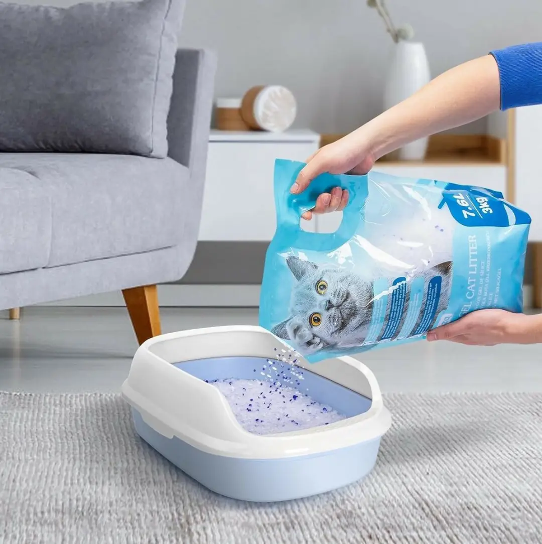 Nobleza Silica Kattenbakvulling 8x3,8L - 30,4L