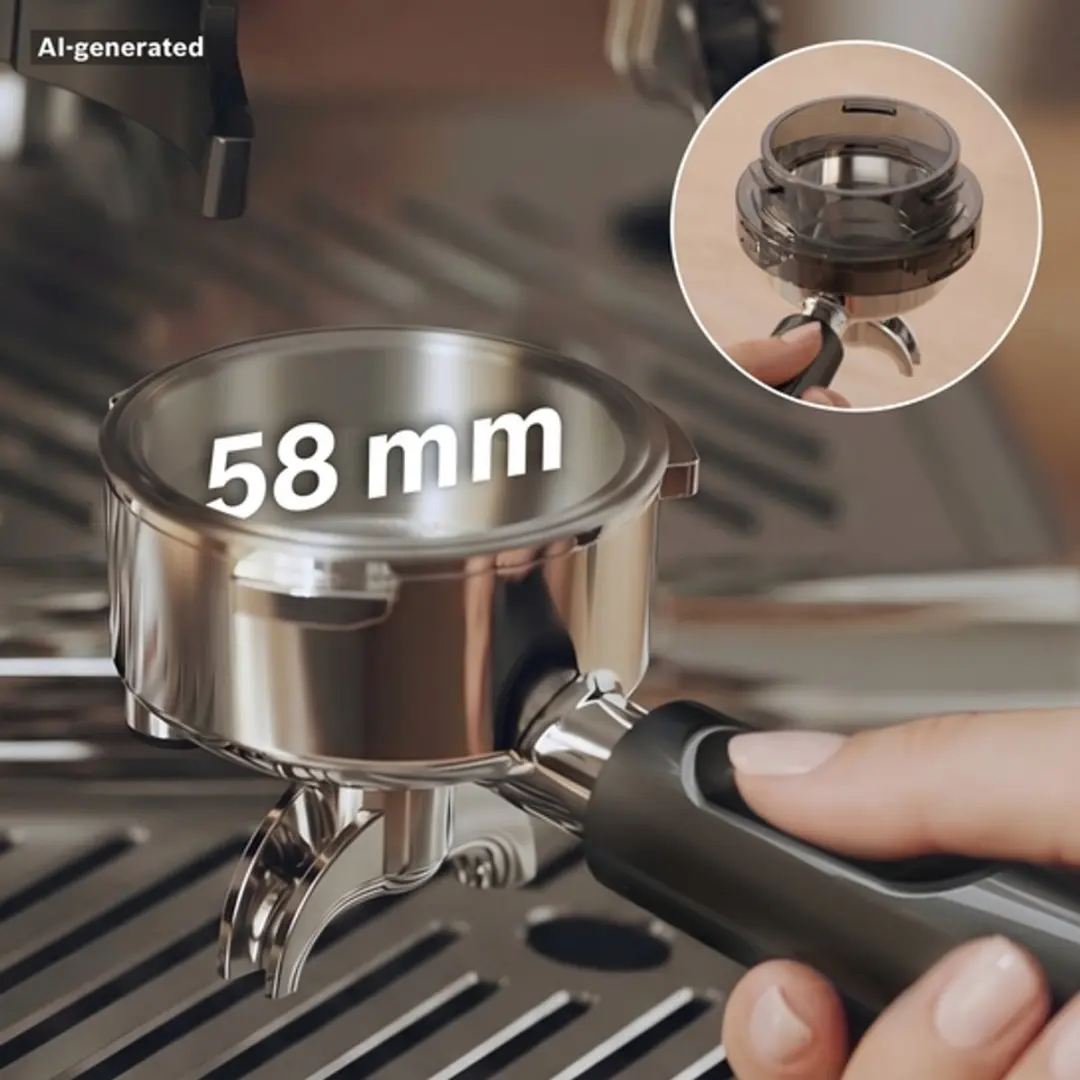 Bosch Serie 4 PFE401B3 Semi-automatische koffiemachine - RVS - afbeelding 4 van 6